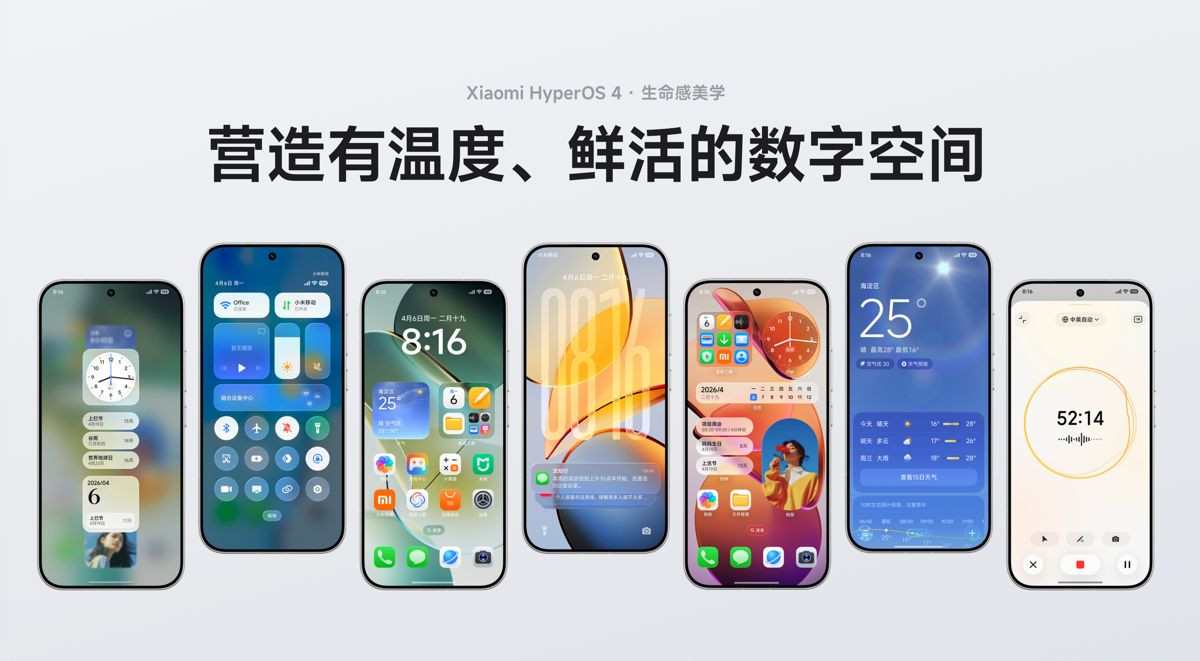 Xiaomi next generation OS drops flat design and enhances performance efficiency