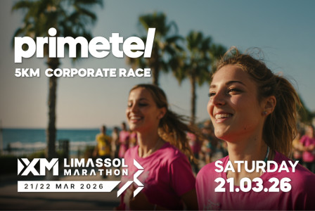 Let’s RUN! The Primetel Corporate 5KM Race returns triumphantly to the XM Limassol Marathon.