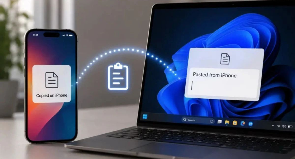 EU mandates unlock seamless Copy-Paste between iPhone and Windows
