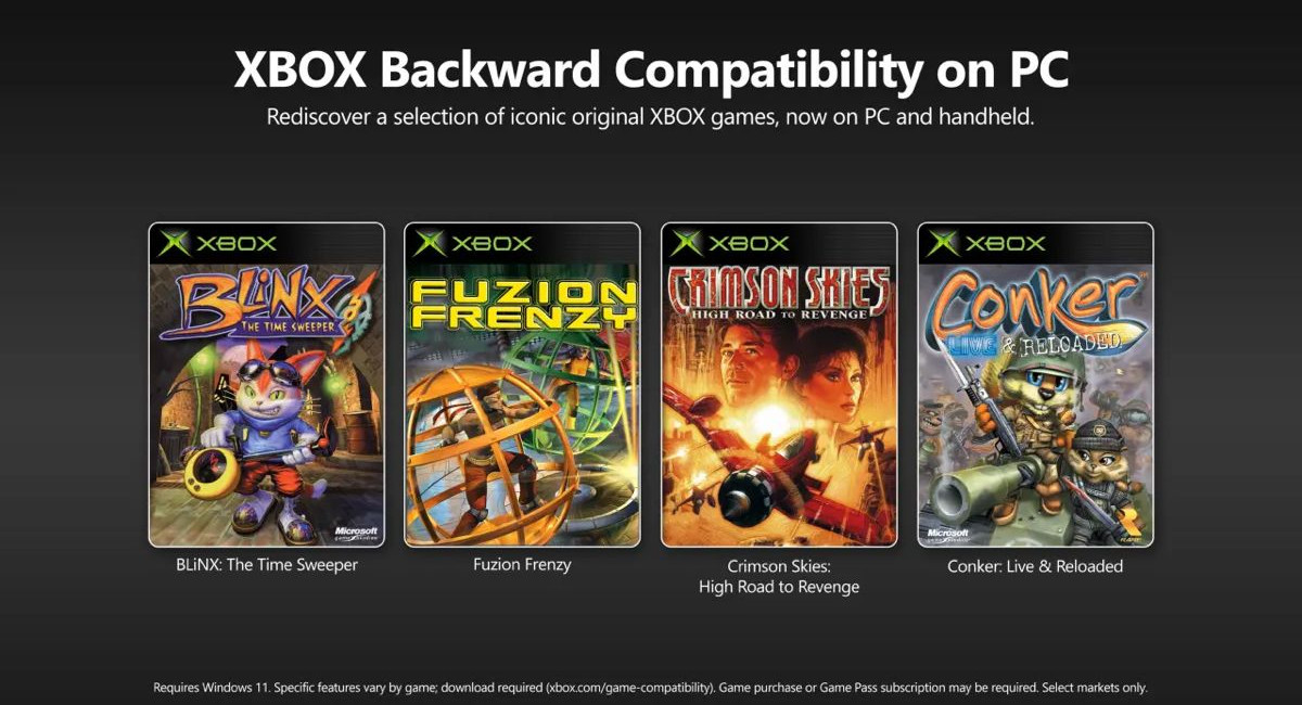 Microsoft brings original Xbox legacy to PC gamers